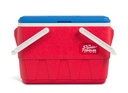[00032980] IGLOO - Retro Picnic Basket 25 Qt Cooler - Red  Image 