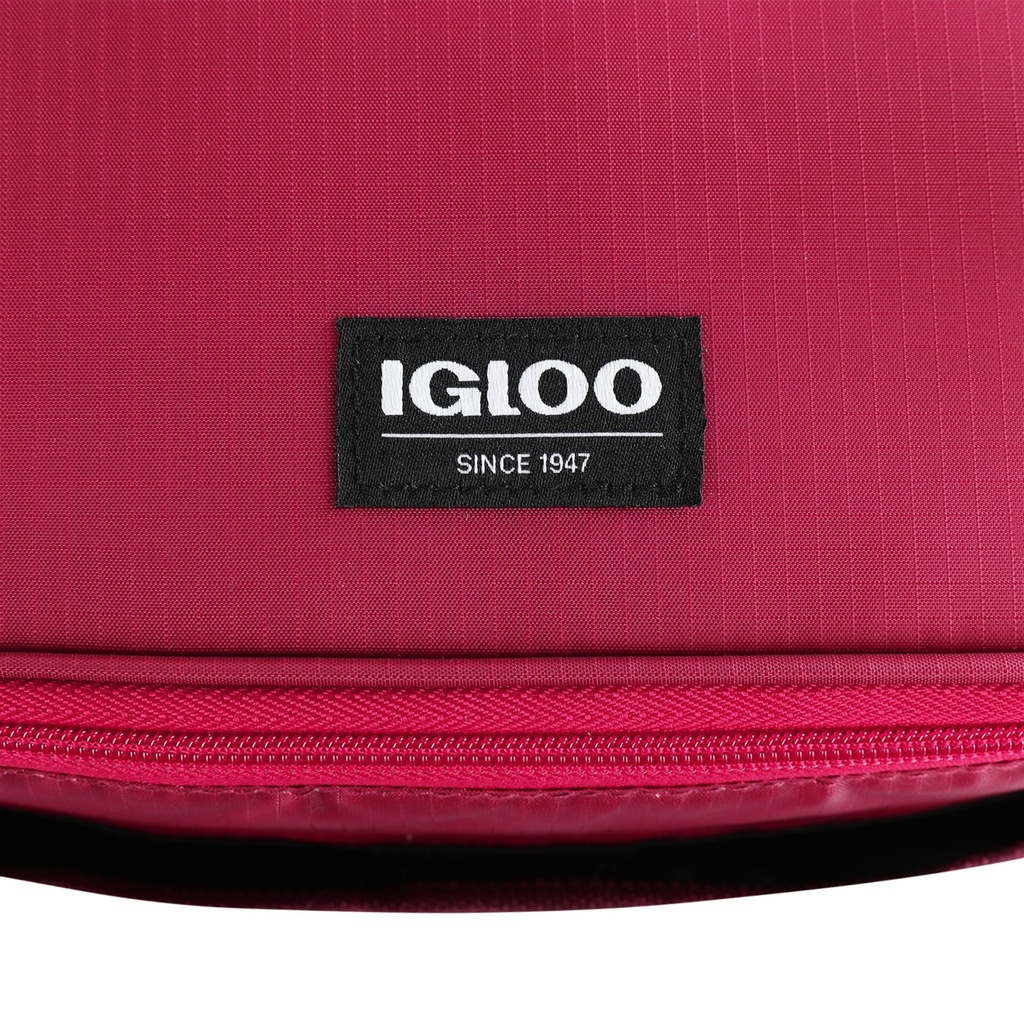 [00066396] IGLOO-Collapse & Cool 12 Cool Bag - Zinfandel / Scooter Image 