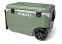 [00034776] IGLOO-Ecocool Latitude 90 Qt Roller Cooler - Vintage Green Image 