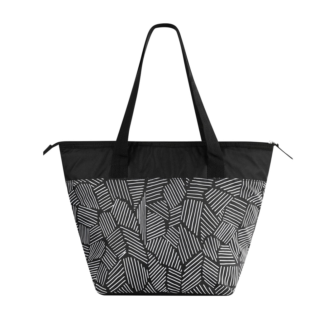 [00166256] IGLOO-Essential Tote Opp Print Basics - Black&White  Image 