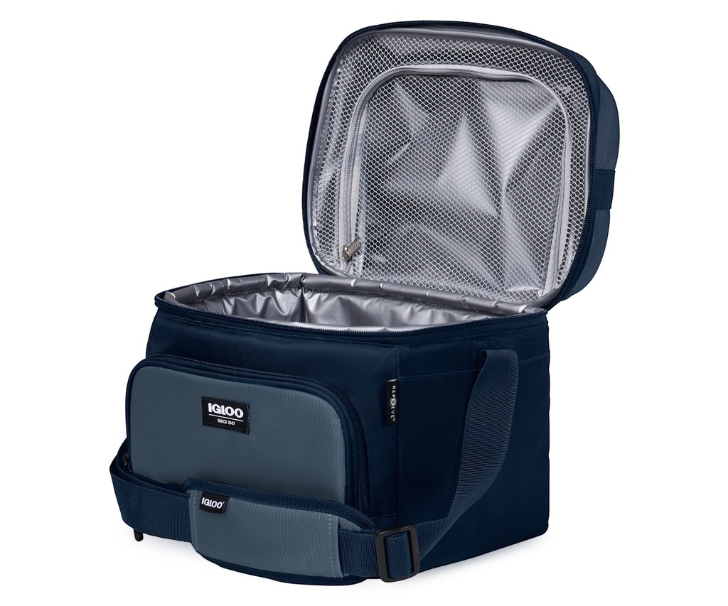 [00066126] IGLOO-Hardtop Gripper 22 Maxcold Evergreen Cooler Bag - Blue  Image 
