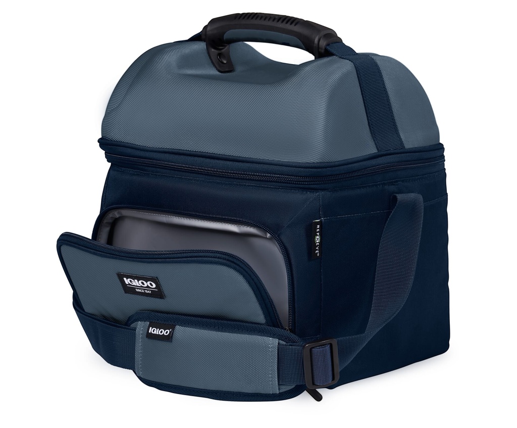 [00066126] IGLOO-Hardtop Gripper 22 Maxcold Evergreen Cooler Bag - Blue  Image 
