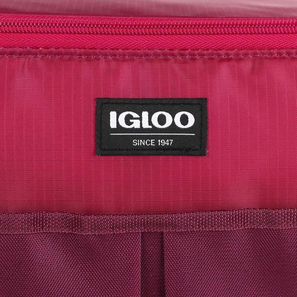 [00066406] IGLOO-Hlc 24 Opp Essentials Cooler Bag  - Scooter.Zinfandel Image 