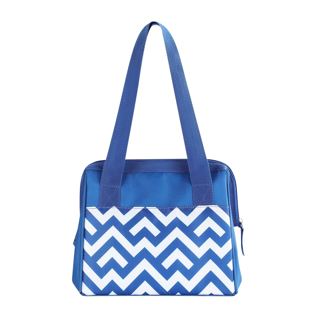 [00066222] IGLOO-Leftover Lunch Opp Print Basics - Blue Trellis Image 