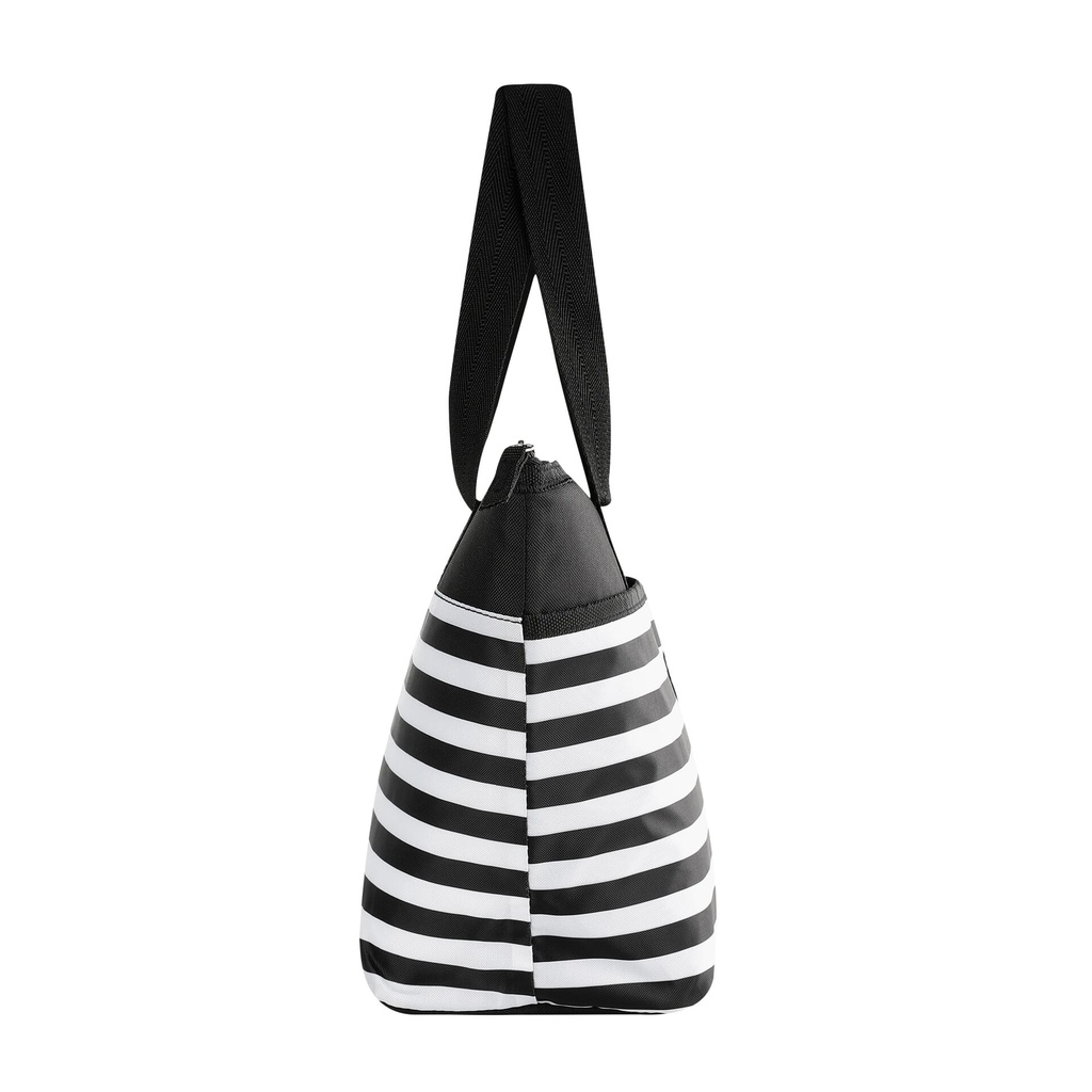 [00066242] IGLOO-Mini Essential Opp Print Basics - Black & White Stripe  Image 