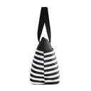 [00066242] IGLOO-Mini Essential Opp Print Basics - Black & White Stripe  Image 