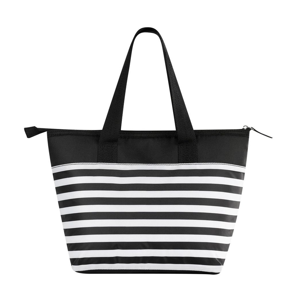 [00066242] IGLOO-Mini Essential Opp Print Basics - Black & White Stripe  Image 