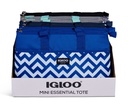 [00066487] IGLOO-Mini Essential Tote 9 Assortment - Black & White Stripe  Image 