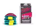 [00071000] IGLOO-Retro Soft Coolmate™ 4-Pack Can Cooler  - Dark Jade /Bold Magenta /Livewire Yellow Image 