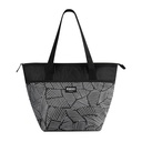 IGLOO-Essential Tote Opp Print Basics - Black&White 