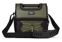 IGLOO-16-Can Dual Compartment Insulated Gripper Lunch Bag - Olive 