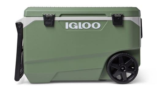 [00034776] IGLOO-Ecocool Latitude 90 Qt Roller Cooler - Vintage Green