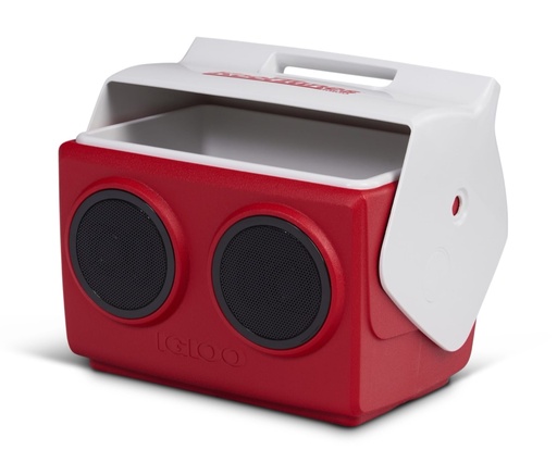 [00027533] IGLOO-Playmate Classic Kool Tunes Cooler - Red - Red Star 