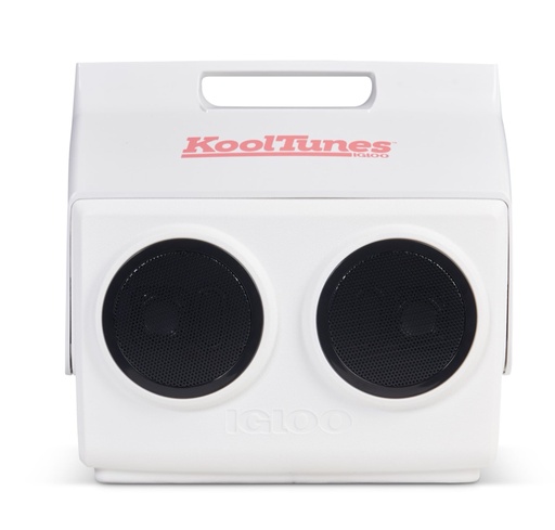 [00027531] IGLOO-Playmate Classic Kool Tunes Cooler - White - White 