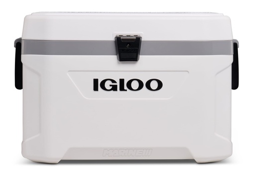 [00050541] IGLOO-Latitude Marine Ultra 54 Cooler Box - White / Moonscape Gray