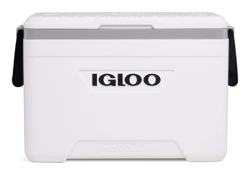 [00049550] IGLOO-Latitude Marine Ultra 25 Cooler Box - White / Moonscape Gray