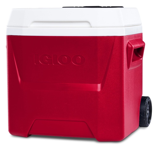 [00034656] IGLOO-Laguna 16QT Cool Box with Wheels - Red Star 