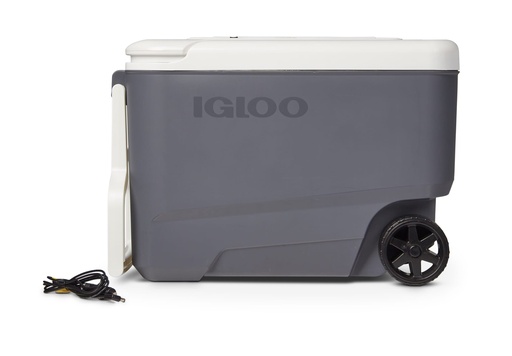 [00040391] IGLOO-Versatemp™ 35 Qt Wheeled Electric Cooler Box - Carbonite 