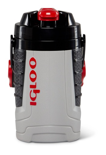 [00031087] IGLOO-Proformance 1 Quart Water Jug - Gray/ Red Heat