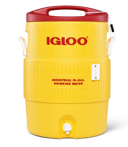 [00004101] IGLOO-400 Series 10 Gallon Gal - Yellow & Red 