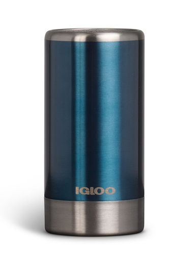 [00071110] IGLOO-12 Oz Stainless Coolmate Slim Gloss - Modern Blue