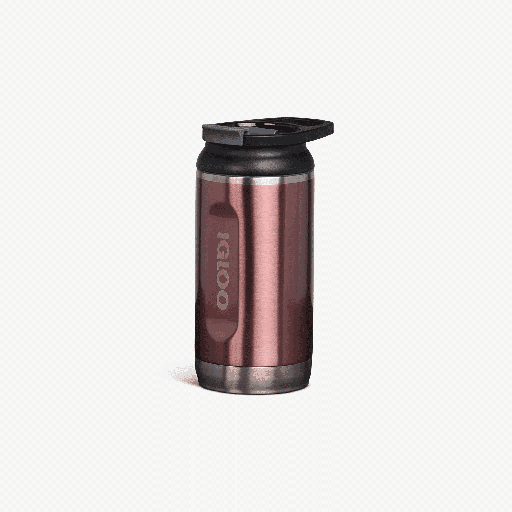 [00071066] IGLOO-12 Oz Stainless Steel Tumbler - Flamingo