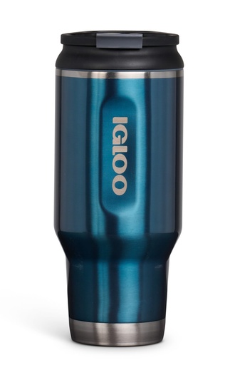 [00071079] IGLOO-32 Oz Stainless Steel Tumbler - Modern Blue