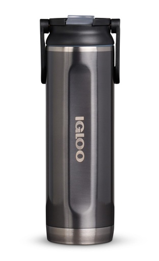 [00071087] IGLOO-20 Oz Stainless Steel Sport Sipper Bottle - Spruce