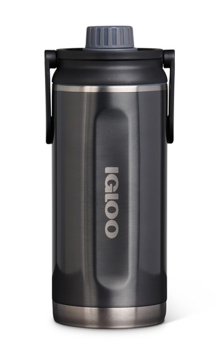[00071090] IGLOO-36 Oz Stainless Steel Chug Bottle - Carbonite 