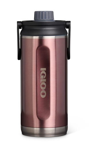 [00071093] IGLOO-36 Oz Stainless Steel Chug Bottle - Flamingo