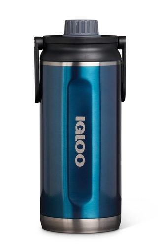 [00071091] IGLOO-36 Oz Stainless Steel Chug Bottle - Modern Blue