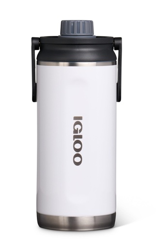 [00071089] IGLOO-36 Oz Stainless Steel Chug Bottle - White 
