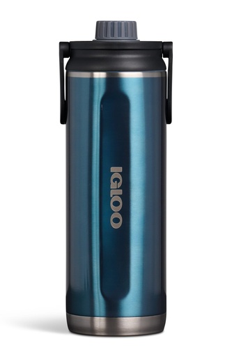 [00071096] IGLOO-46 Oz Stainless Steel Chug Bottle - Modern Blue