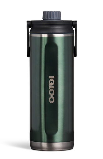 [00071097] IGLOO-46 Oz Stainless Steel Chug Bottle - Spruce 