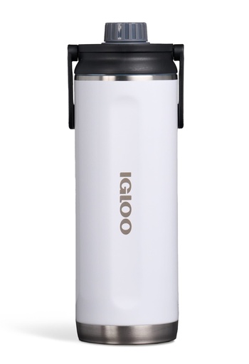 [00071094] IGLOO-46 Oz Stainless Steel Chug Bottle - White 