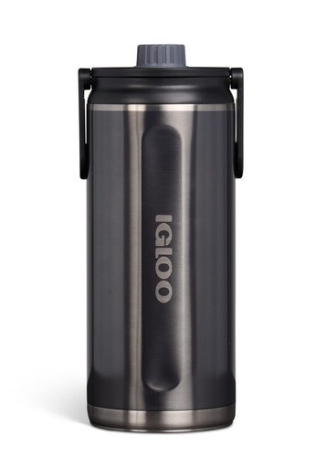 [00071101] IGLOO-80 Oz Stainless Steel Chug Bottle - Carbonite