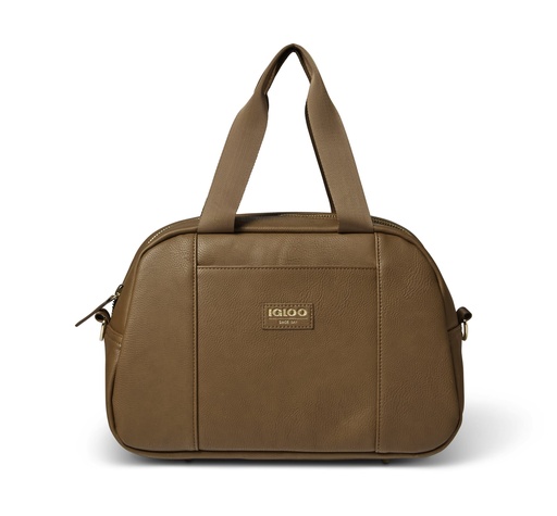[00066041] IGLOO-Luxe® Satchel Cooler Bag - Cognac