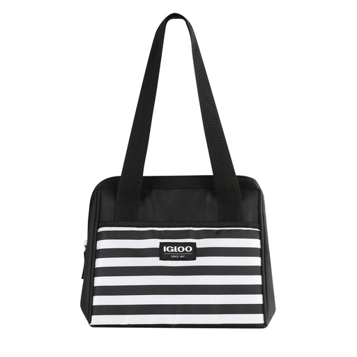 [00066218] IGLOO-Leftover Lunch Opp Print Basics - Black & White Stripe 