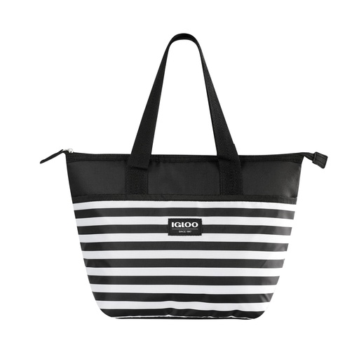 [00066242] IGLOO-Mini Essential Opp Print Basics - Black & White Stripe 