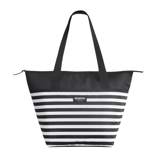 [00066254] IGLOO-Essential Tote Opp Print Basics - Black&White 