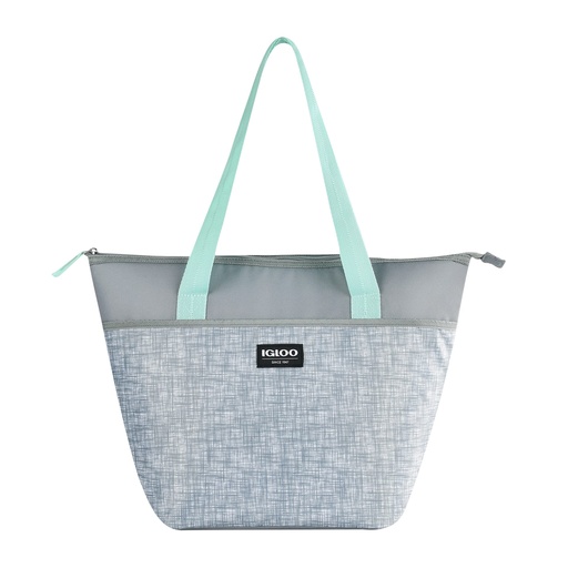 [00066260] IGLOO-Essential Tote Opp Print Basics - Grey Texture