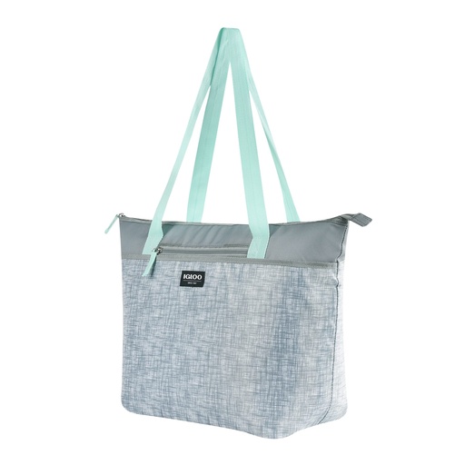 [00166272] IGLOO-30 Can Essential Tote Cooler Bag  - Grey Texture