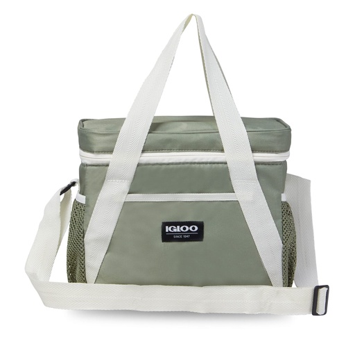[00066432] IGLOO-Lunch+ Cube Cooler Bag - Oil Green