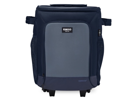 [00166146] IGLOO-Collapsible Roller Maxcold Evergreen Cooler - Blue