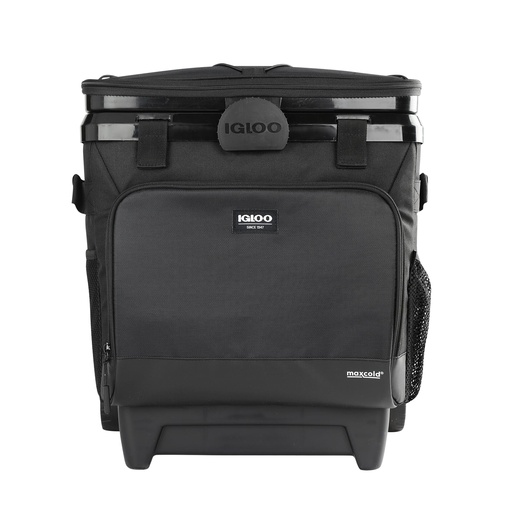 [00166128] IGLOO-MaxCold Evergreen Cool Fusion 36-Can Bag - Black 