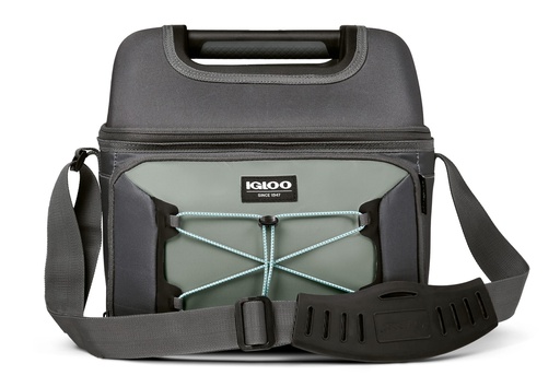 [00066296] IGLOO-Hardtop Gripper 22 Maxcold Voyager Cooler Bag - Grey 