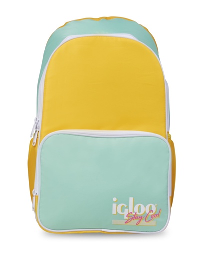 [00060967] IGLOO-Retro Backpack Cooler - Yellow 