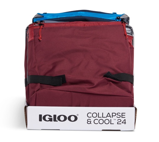 [00066486] IGLOO-Collapse & Cool 24 Solid Assortment - Blue/Black 