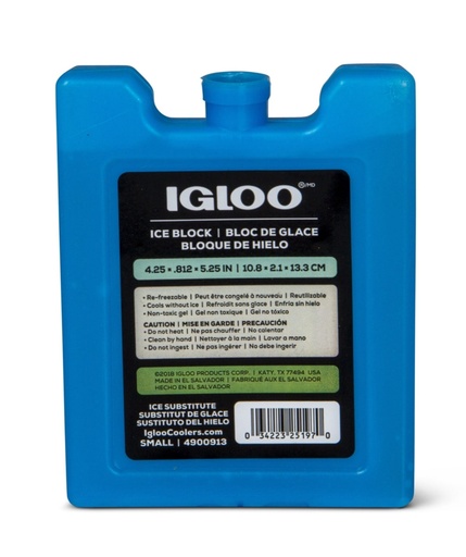 [00025197] IGLOO-Ice Block Small - Blue  