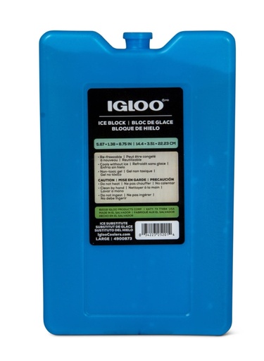 [00025201] IGLOO-Maxcold Ice Large Freeze Block - Blue  
